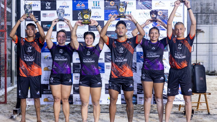 14ª Etapa Amapaense de Futevôlei começa com casa cheia e muitos jogos